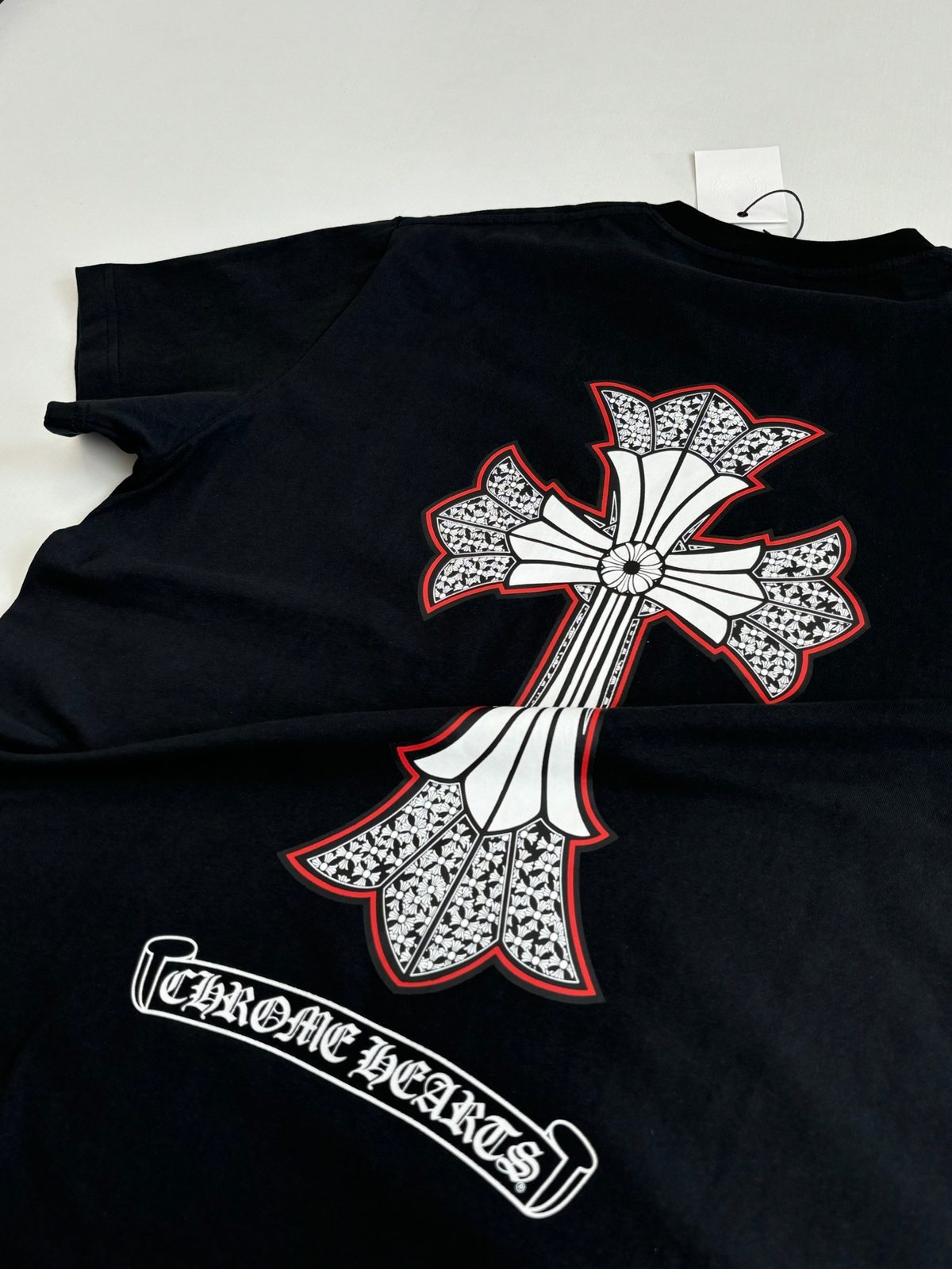 Chrome Hearts Ornate Cross T-Shirt