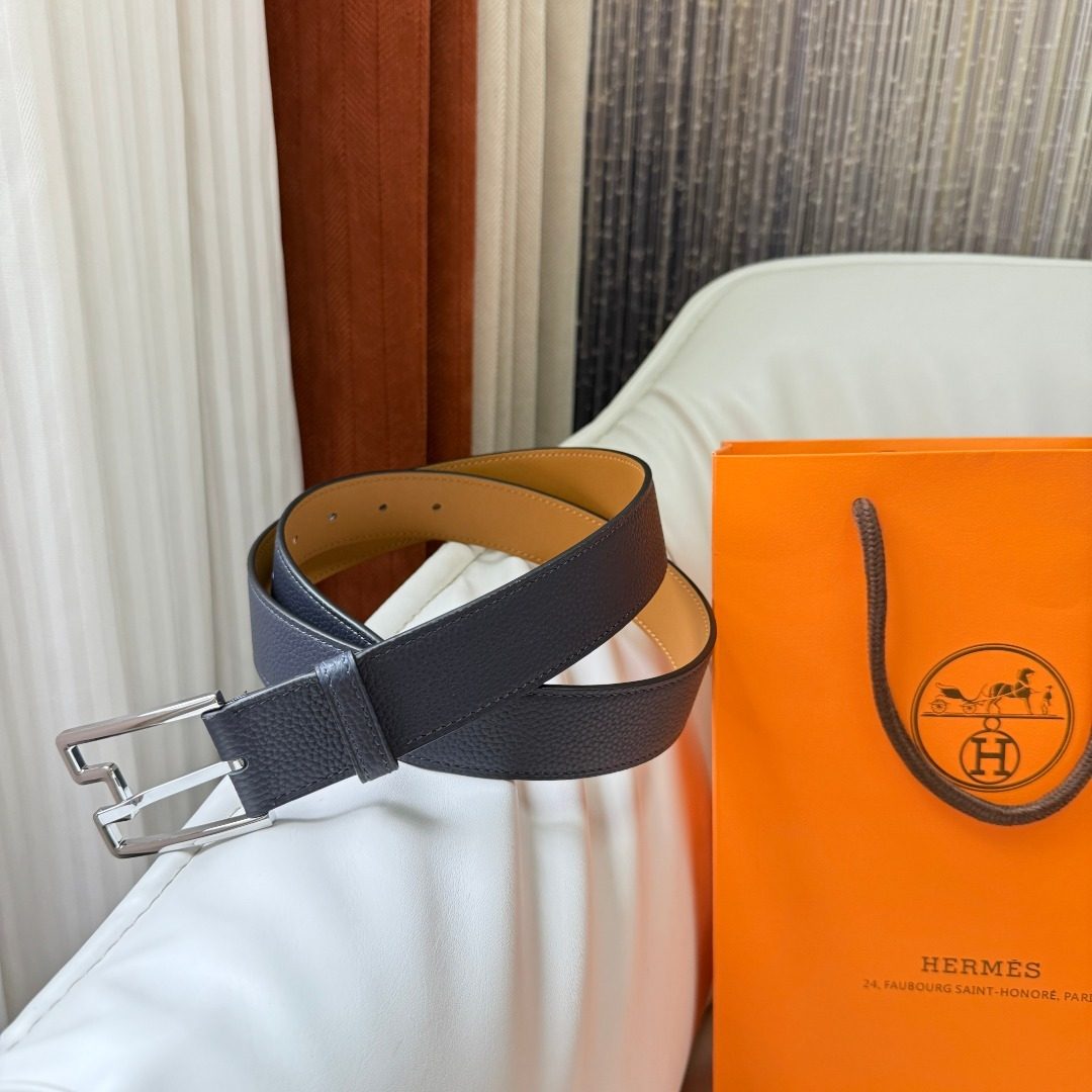 Hermès Reversible Leather Belt