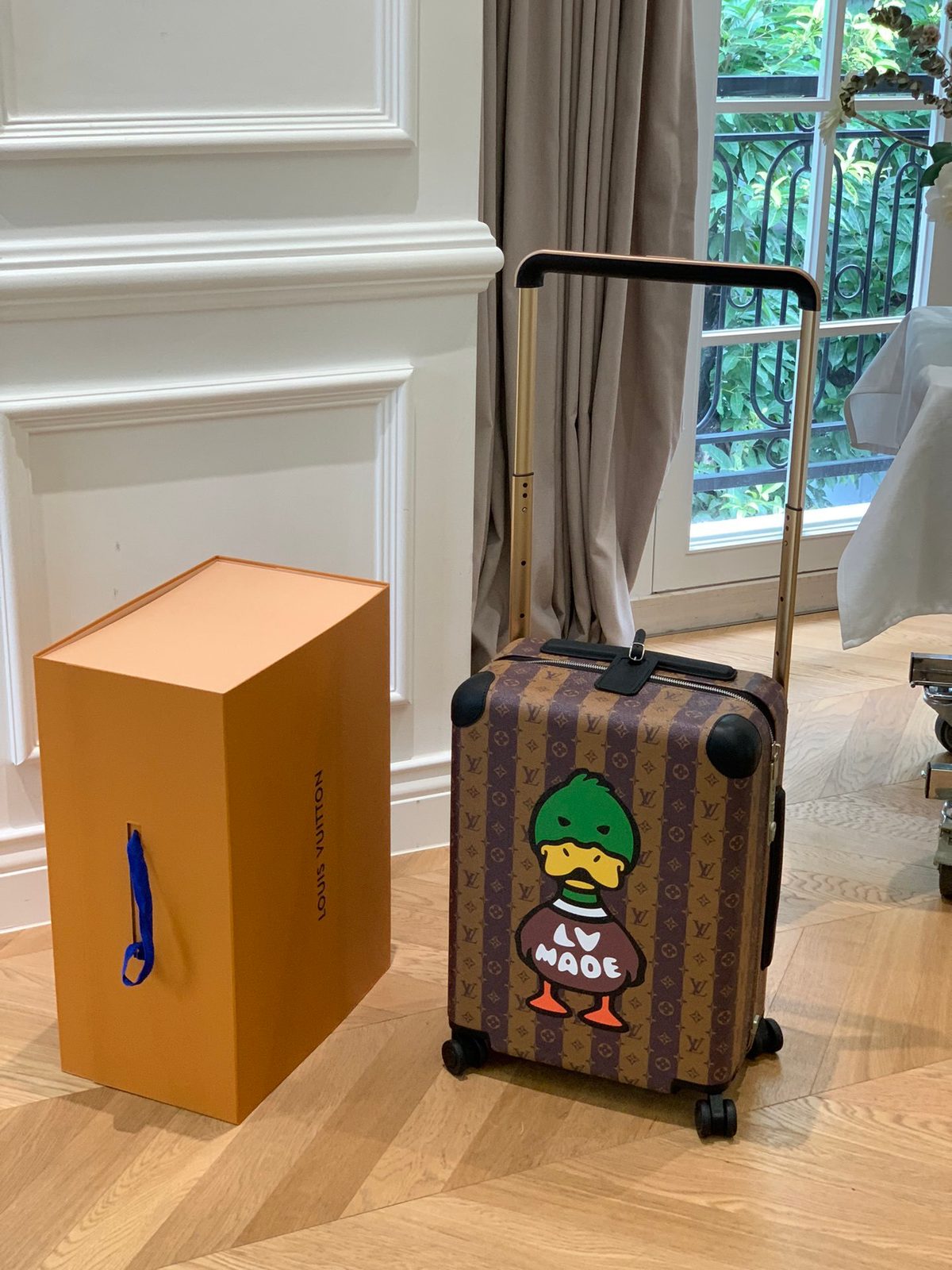Louis Vuitton Monogram Rolling Luggage Suitcase