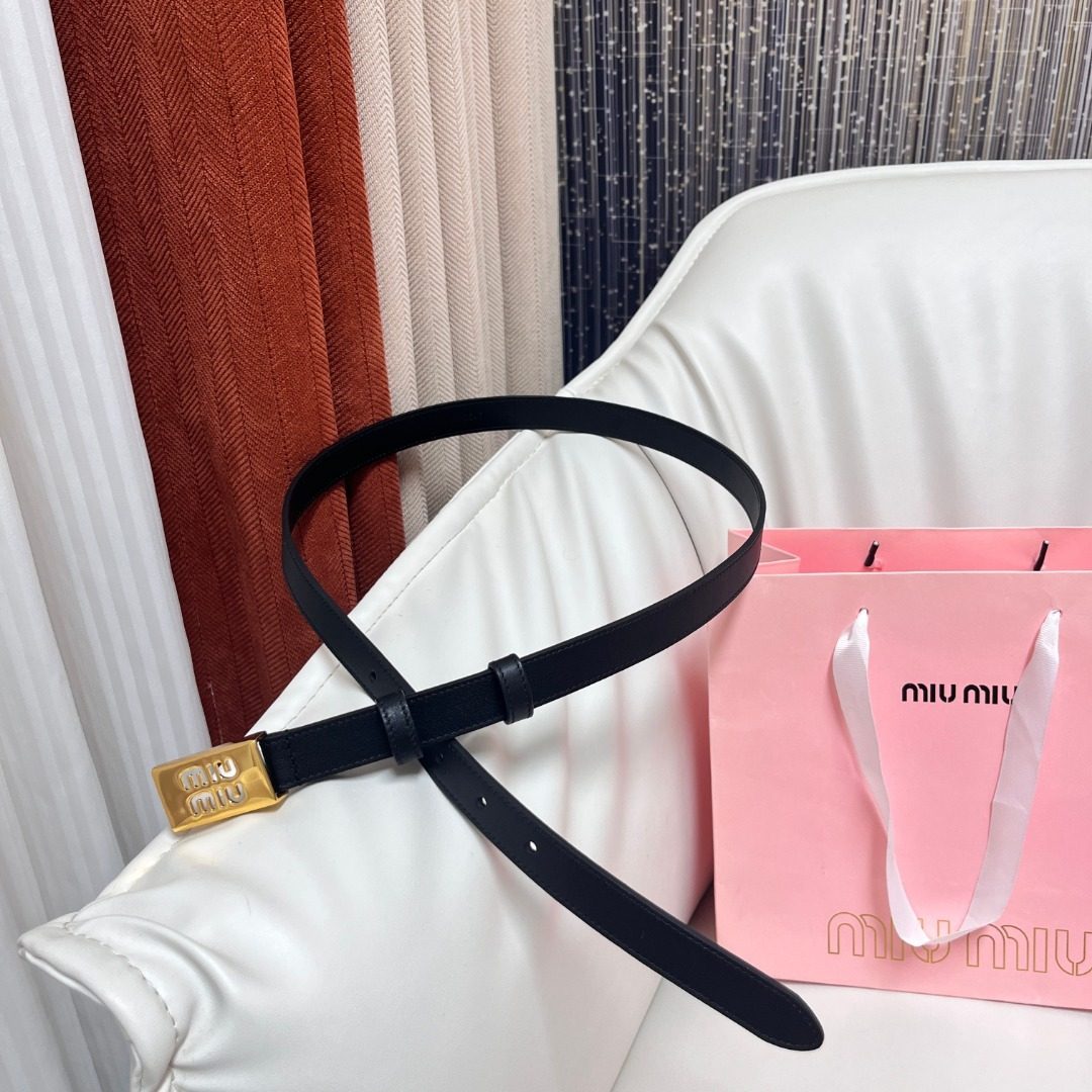 Miu Miu Leather Belt