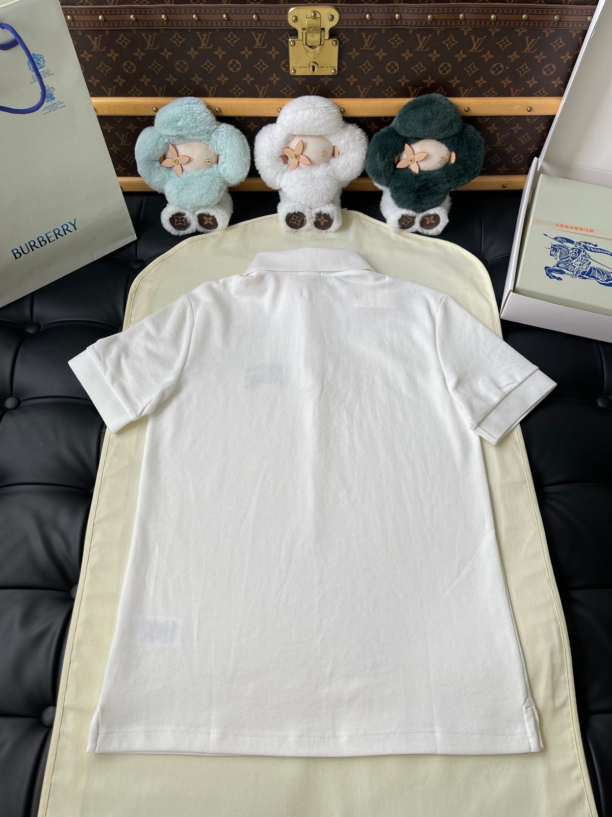 Burberry EKD Short-Sleeve Polo Shirt