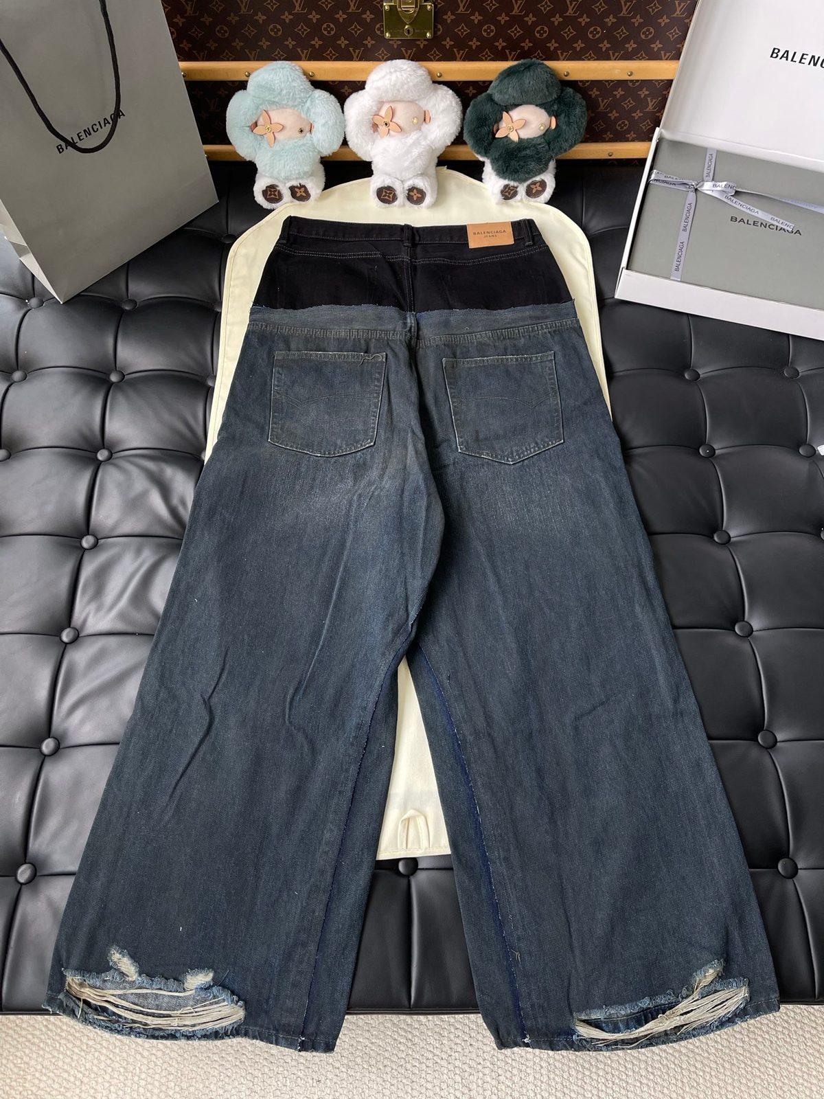 Balenciaga Black Denim Jeans