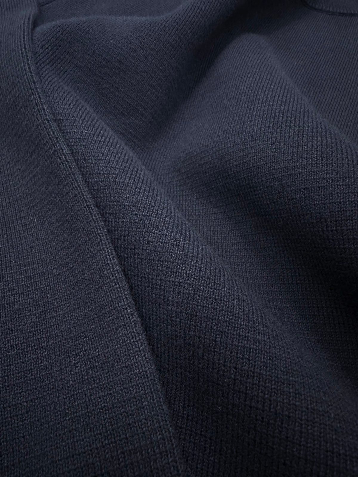 Thom Browne Striped Navy Wool Sweater