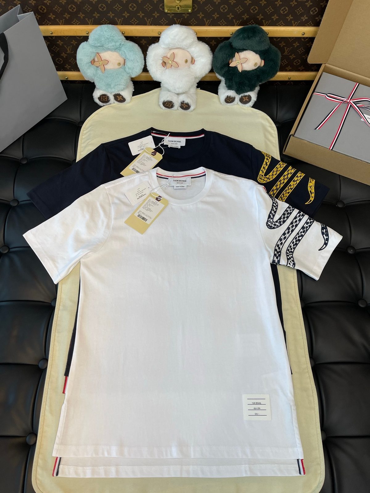 Thom Browne Tricolor Stripe T-Shirt
