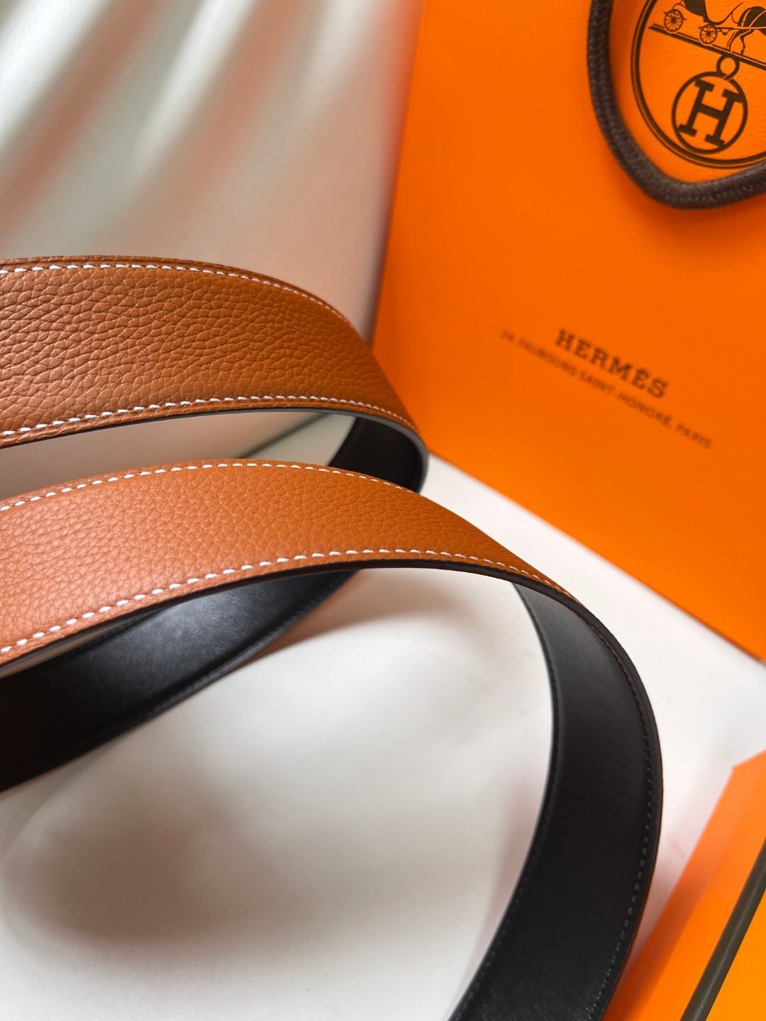 Hermès Reversible Leather Belt