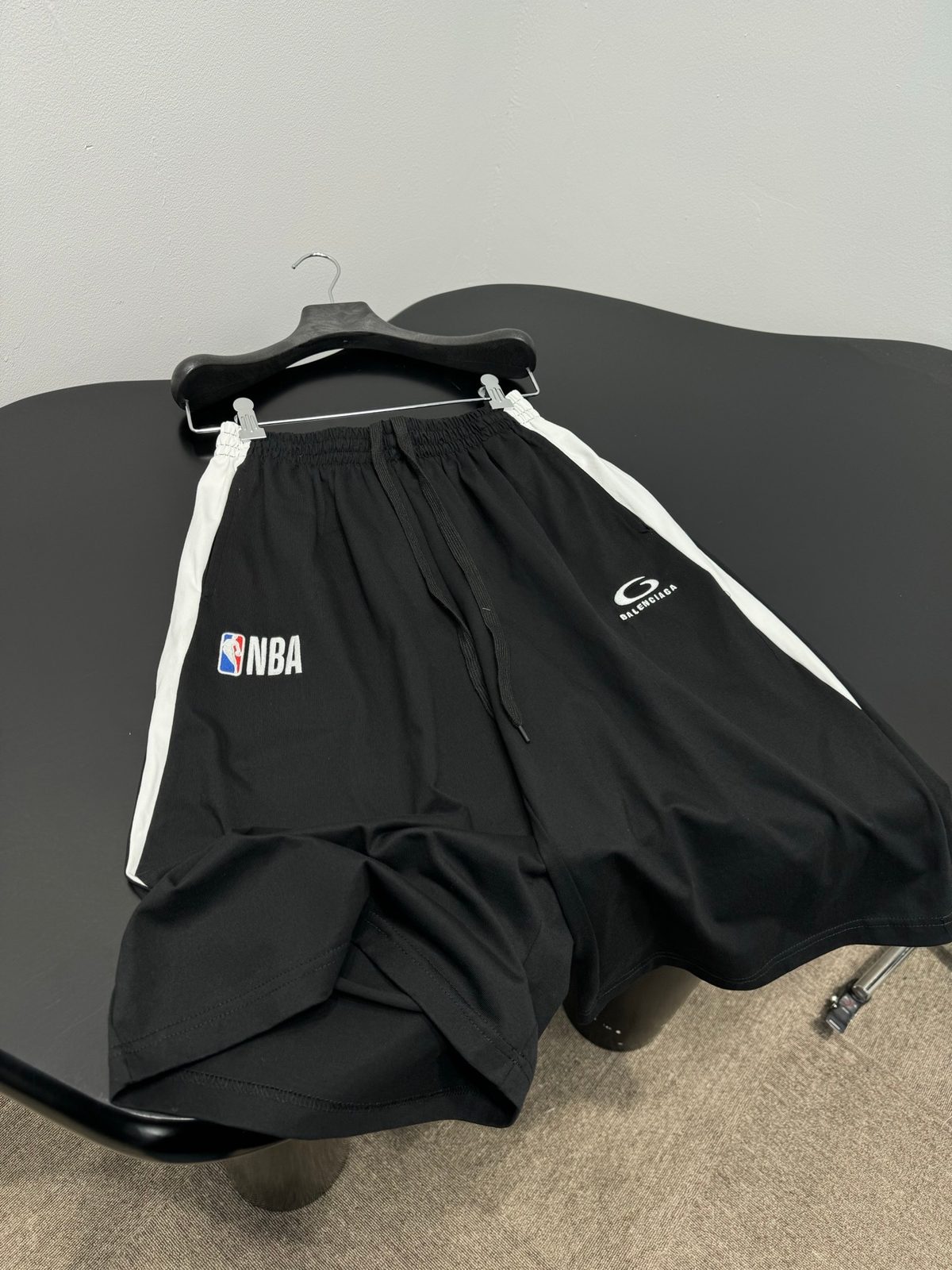 NBA x Oki Athlete Black Track Pants