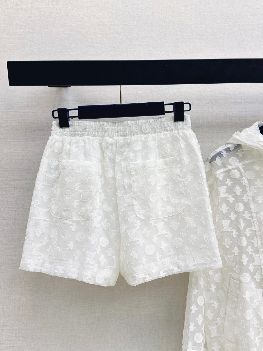 Louis Vuitton Monogram Windbreaker Jacket and Shorts Set