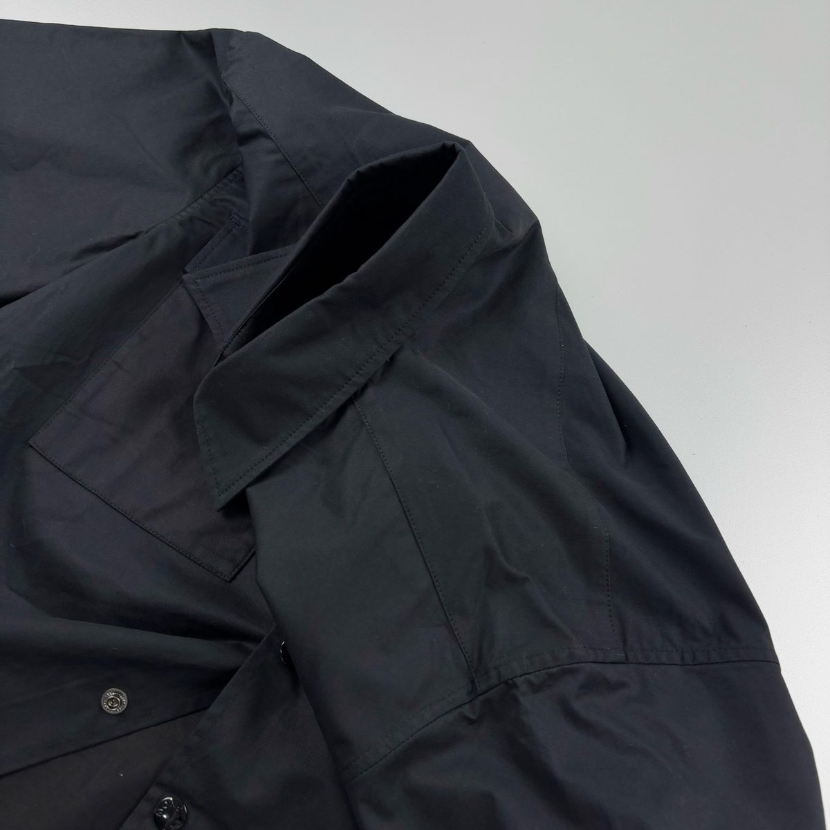 Moncler Navy Overshirt Jacket