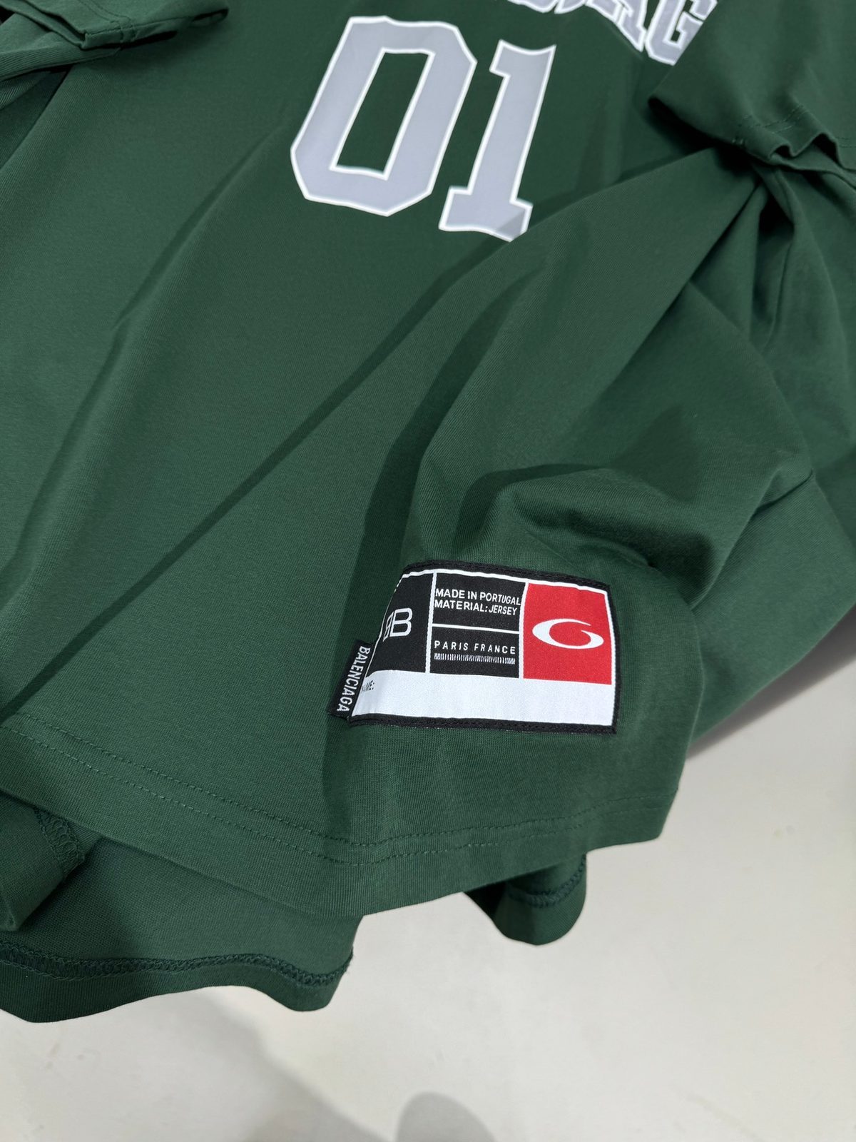 Balenciaga Jersey Number 01 T-Shirt