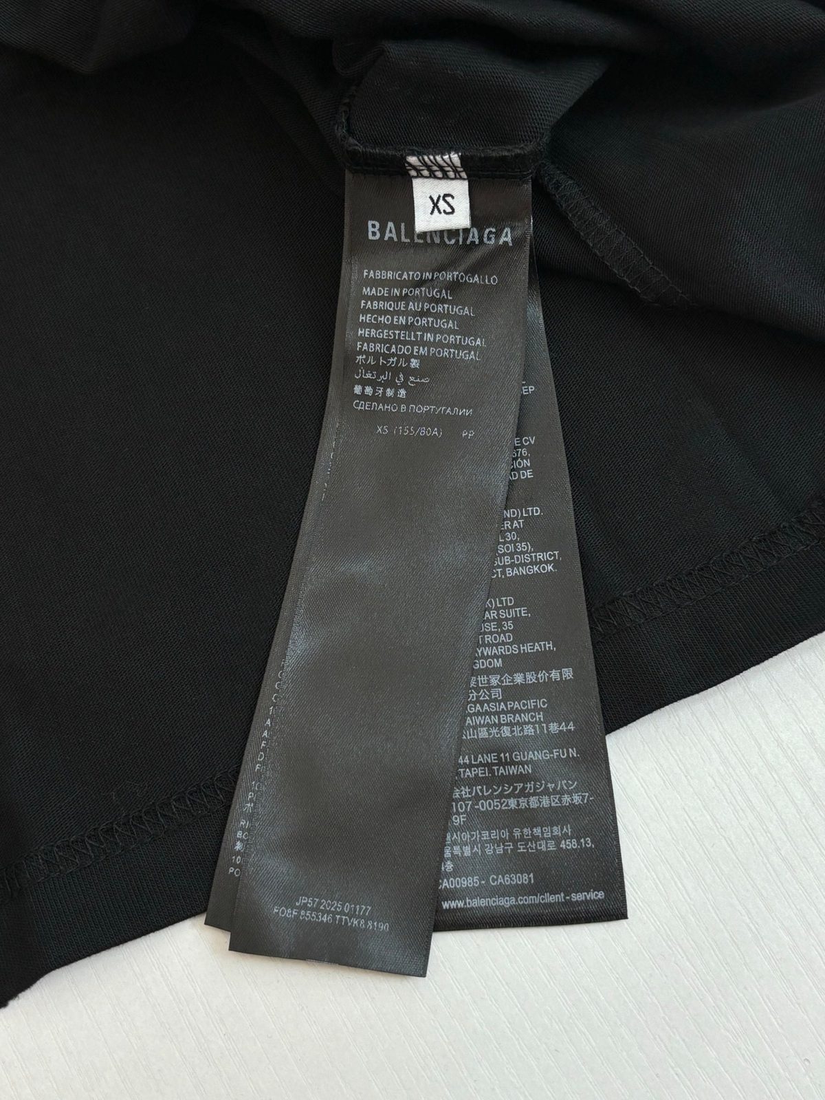 Balenciaga Metal Logo Graphic T-Shirt