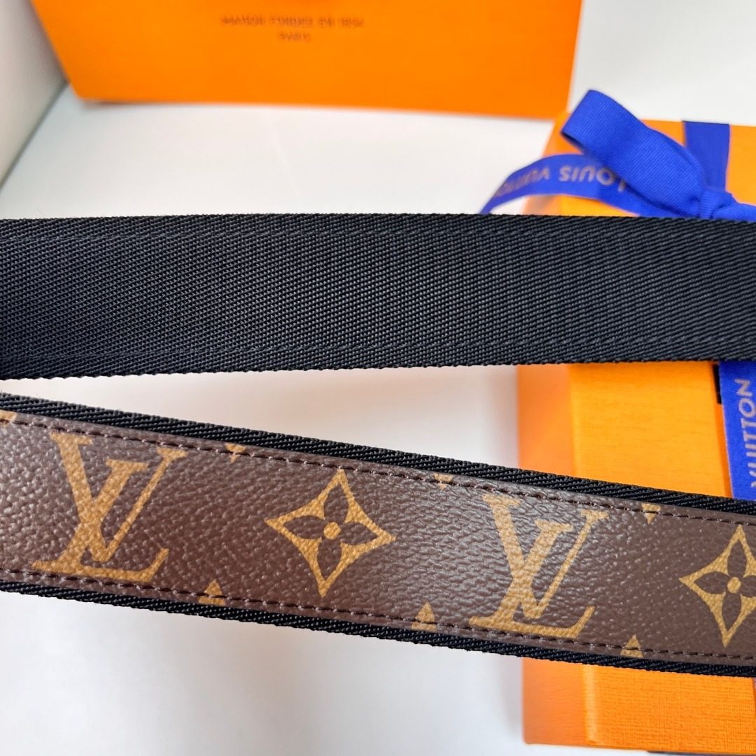 Louis Vuitton Monogram Canvas Belt