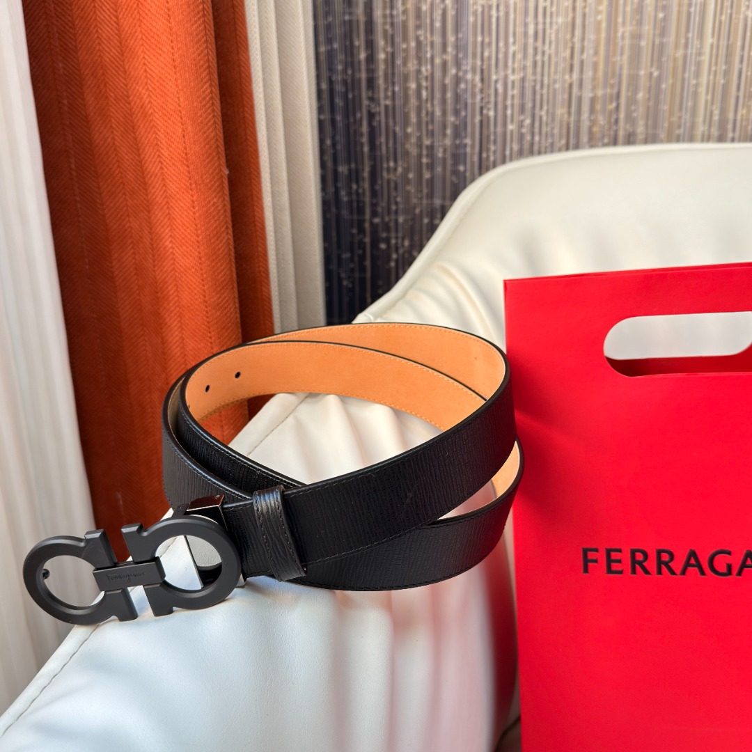 Ferragamo Reversible Leather Belt
