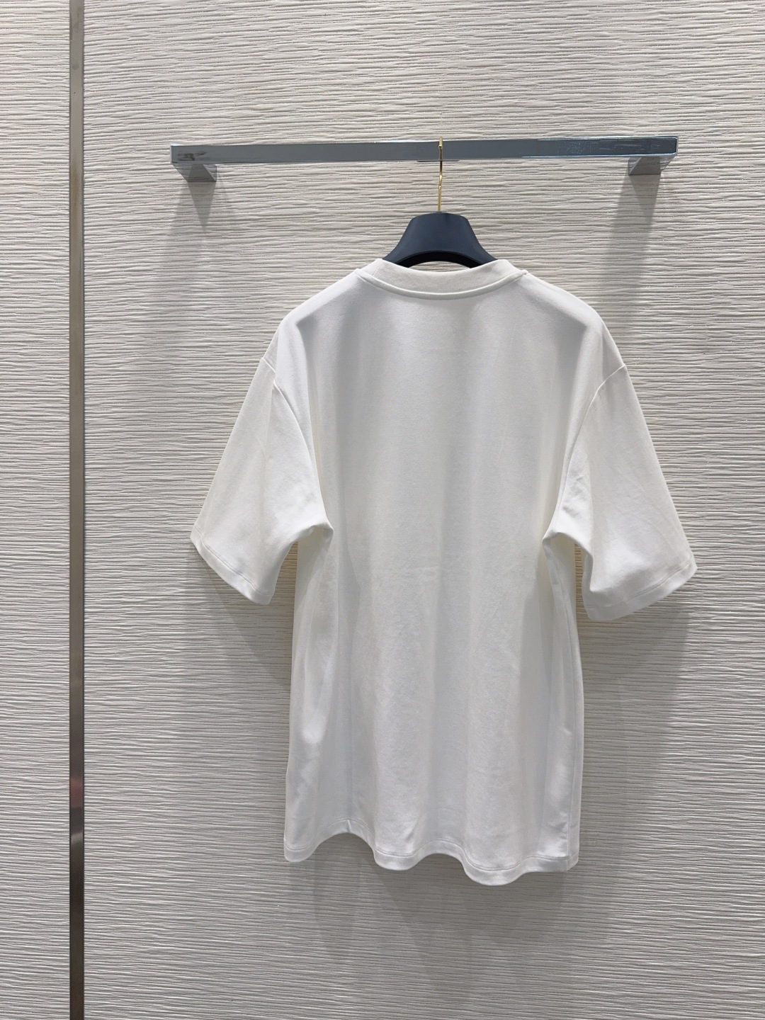 Burberry Logo Print Cotton T-Shirt