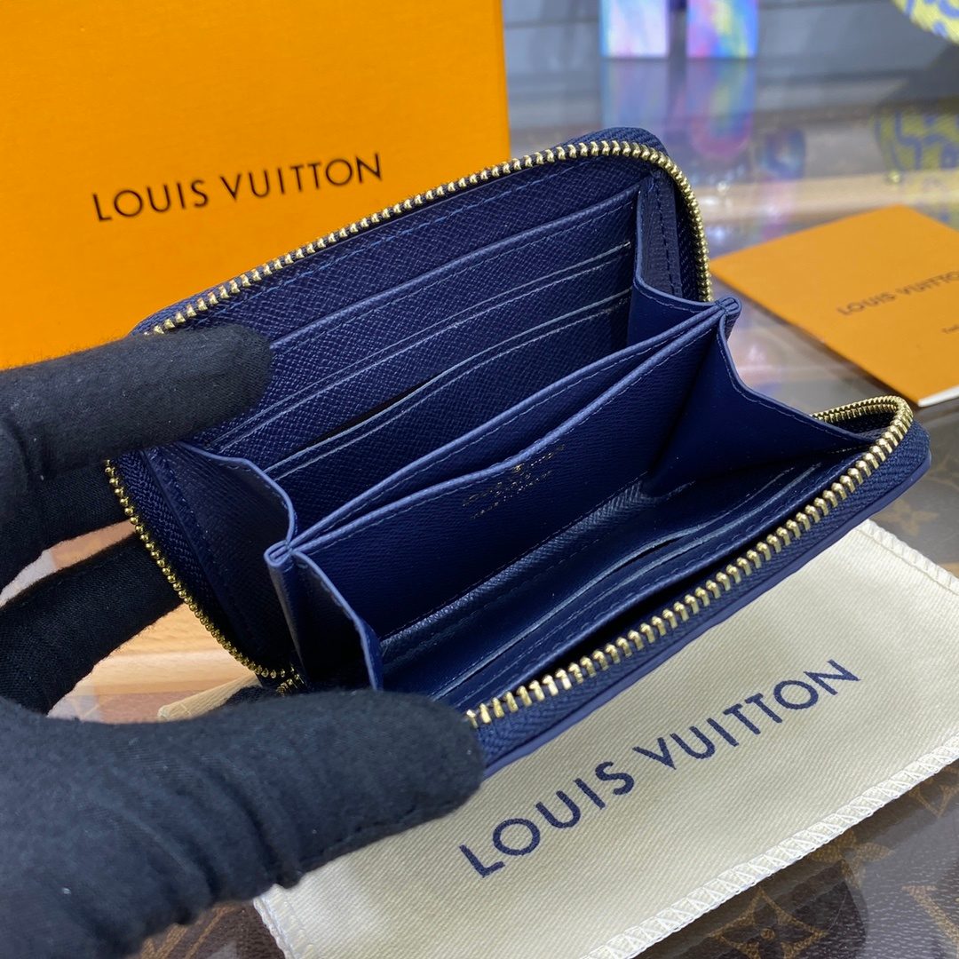 Louis Vuitton Damier Ebene Zippy Wallet
