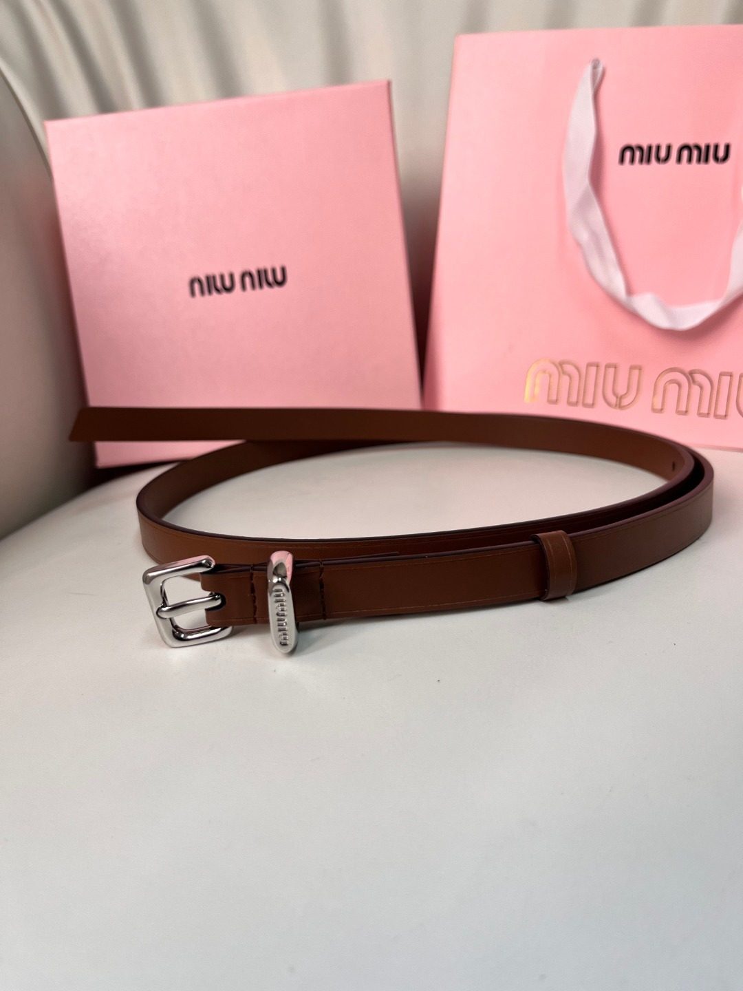 Miu Miu Leather Belt