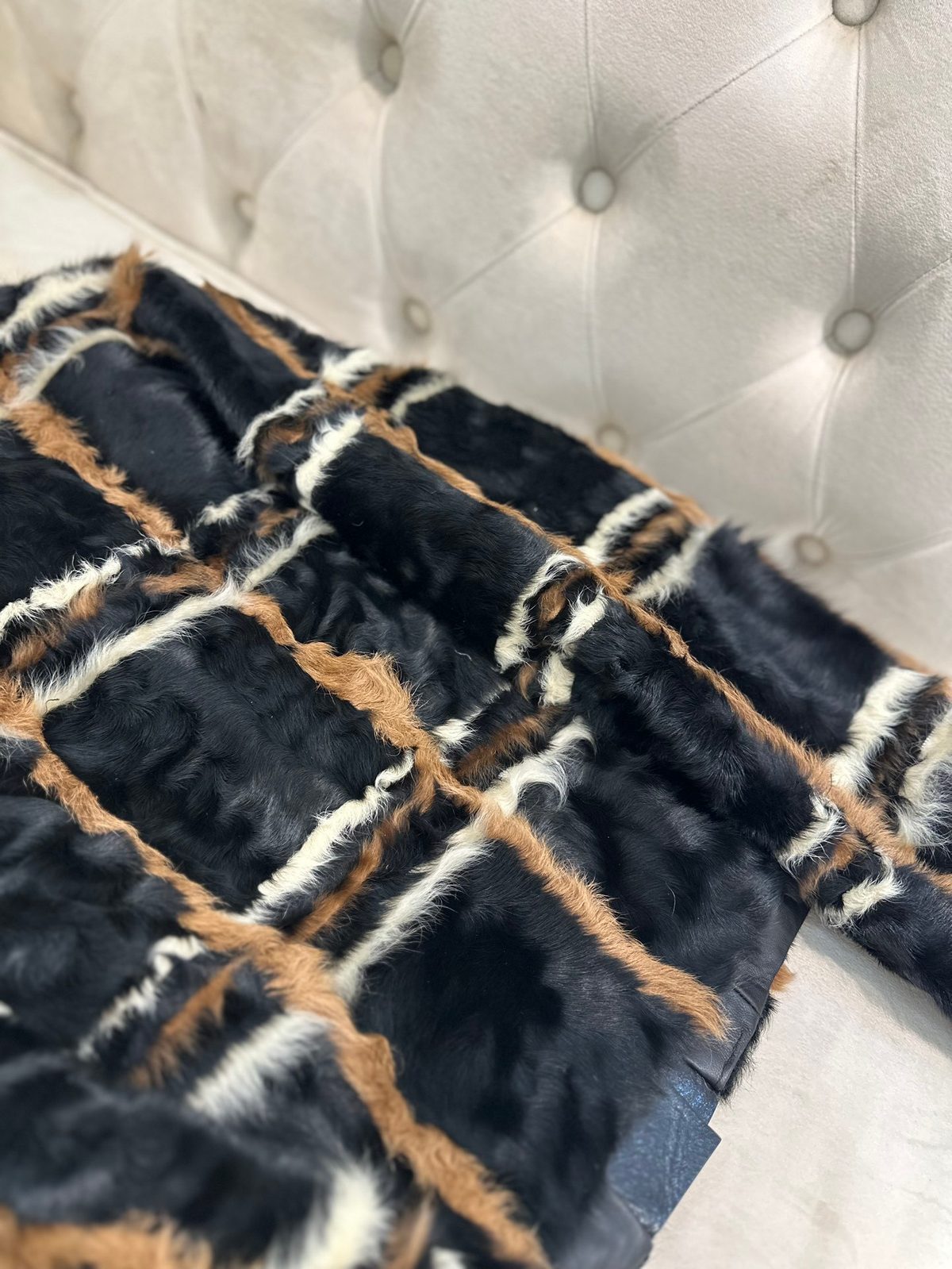 Prada Patchwork Fur Jacket