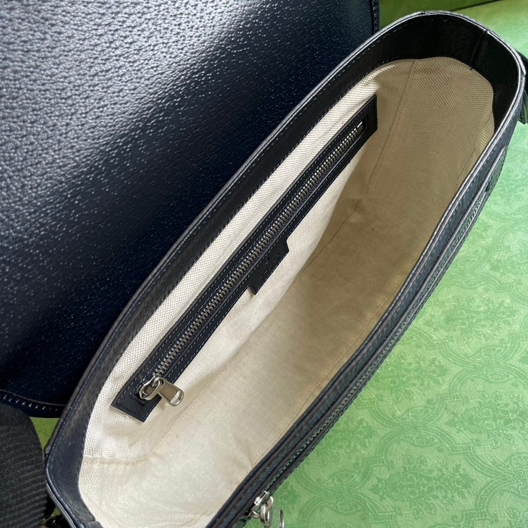 Gucci GG Canvas Crossbody Messenger Bag