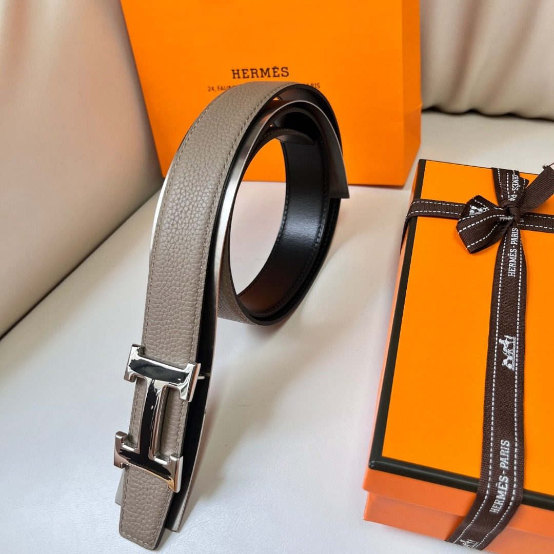 Hermès Reversible Leather Belt