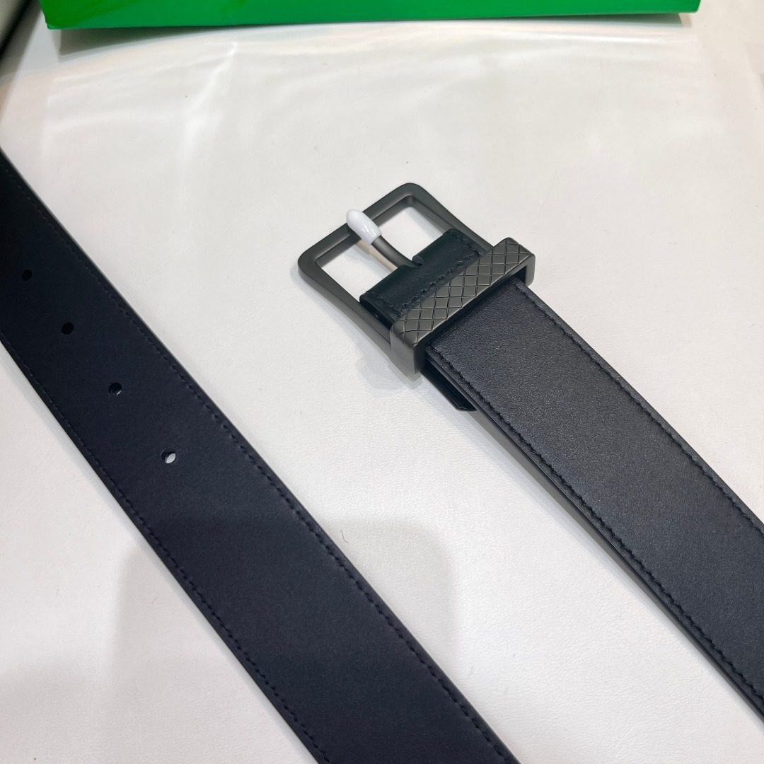 Bottega Veneta Intrecciato Leather Belt