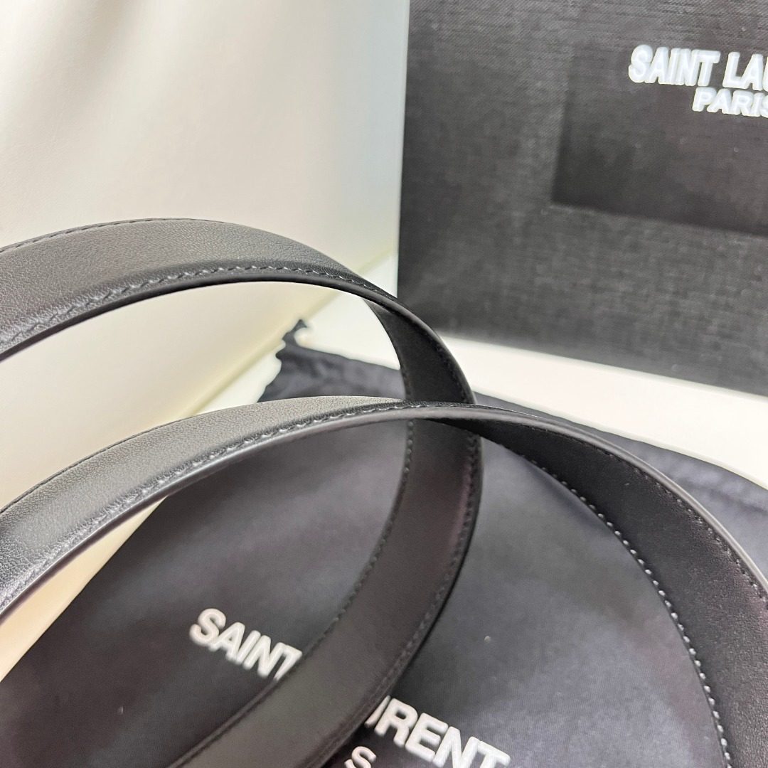 Saint Laurent Leather Belt