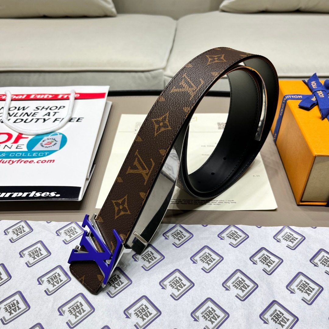 Louis Vuitton Monogram Canvas Reversible Belt
