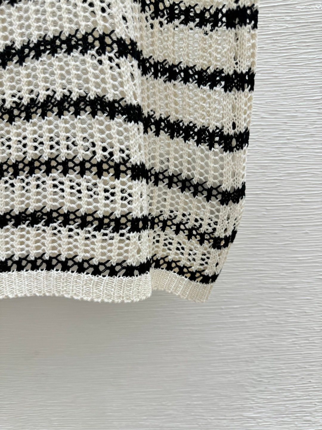 Striped Knit Crewneck Sweater