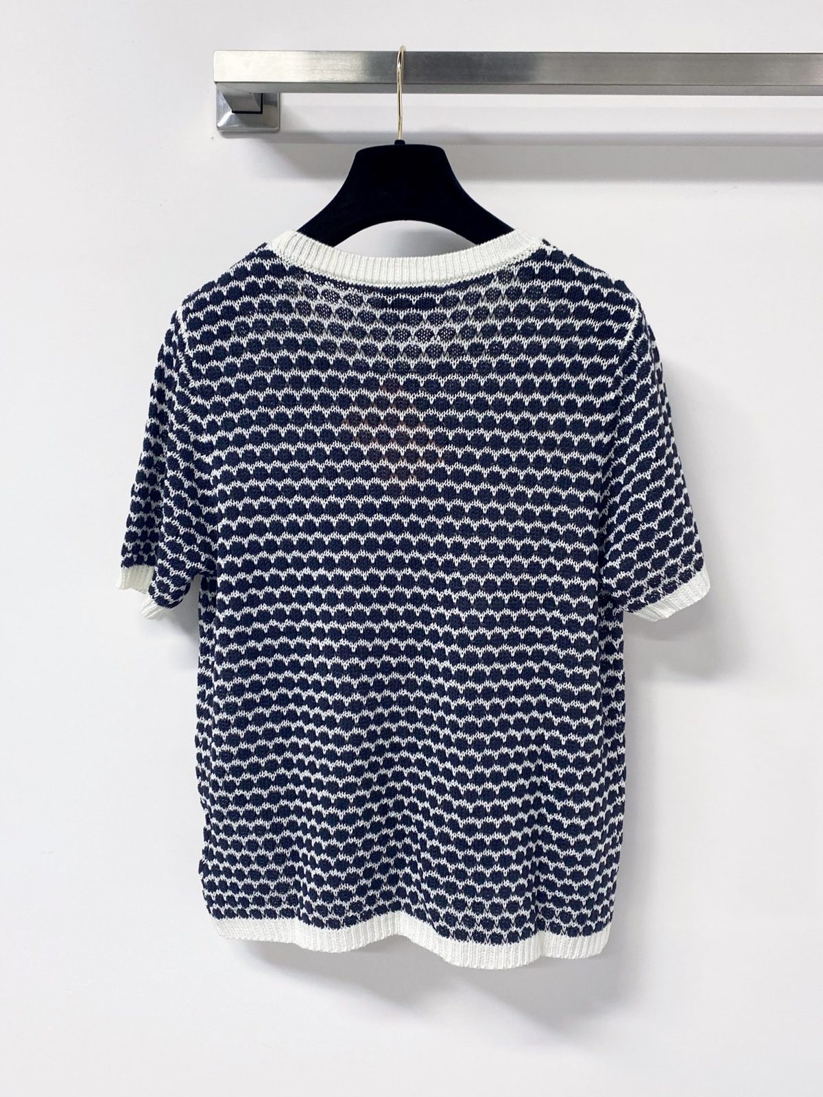 Miu Miu Logo Knit T-Shirt