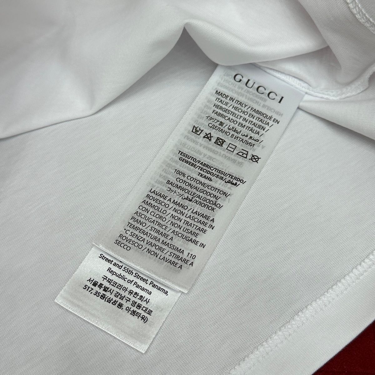 Gucci White Cotton T-Shirt (Kids)