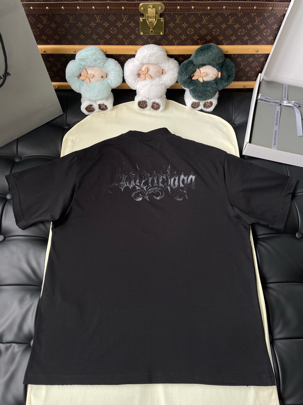 Balenciaga Metal Logo Oversized T-Shirt