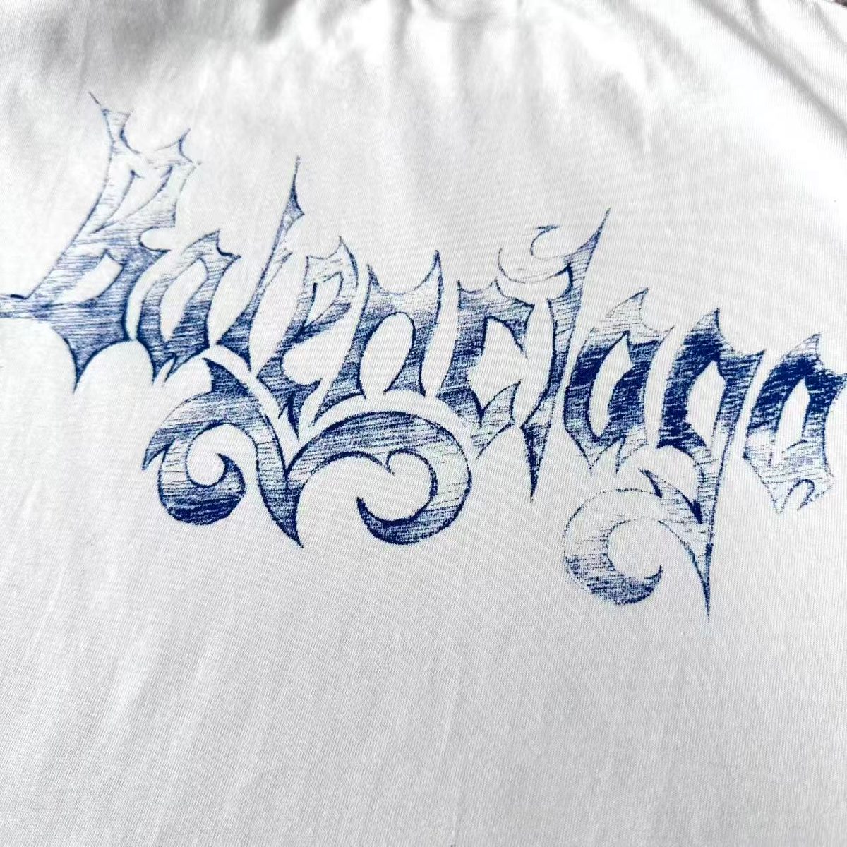 Balenciaga Gothic Logo Print T-Shirt