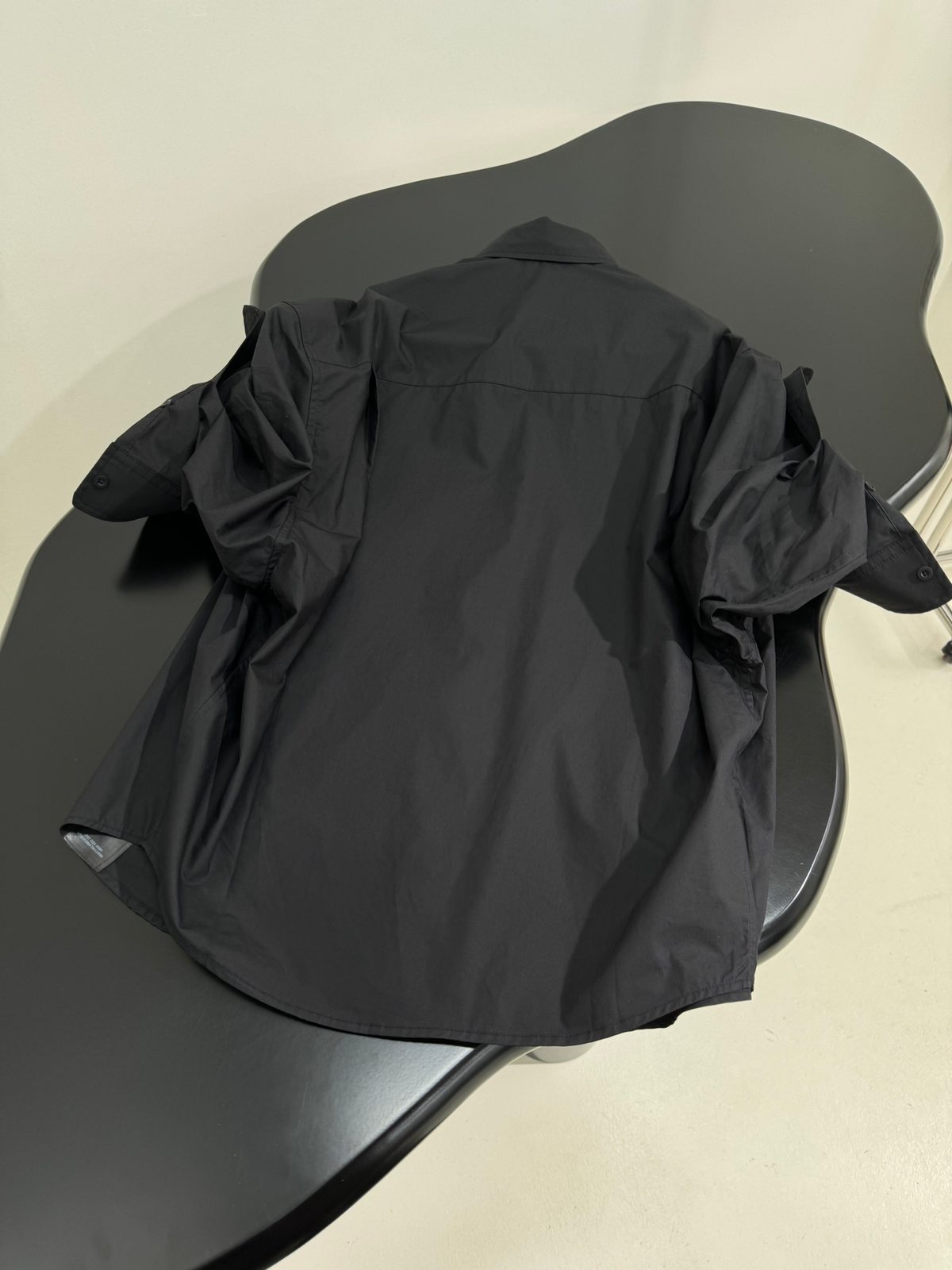 Balenciaga Black Button-Down Shirt