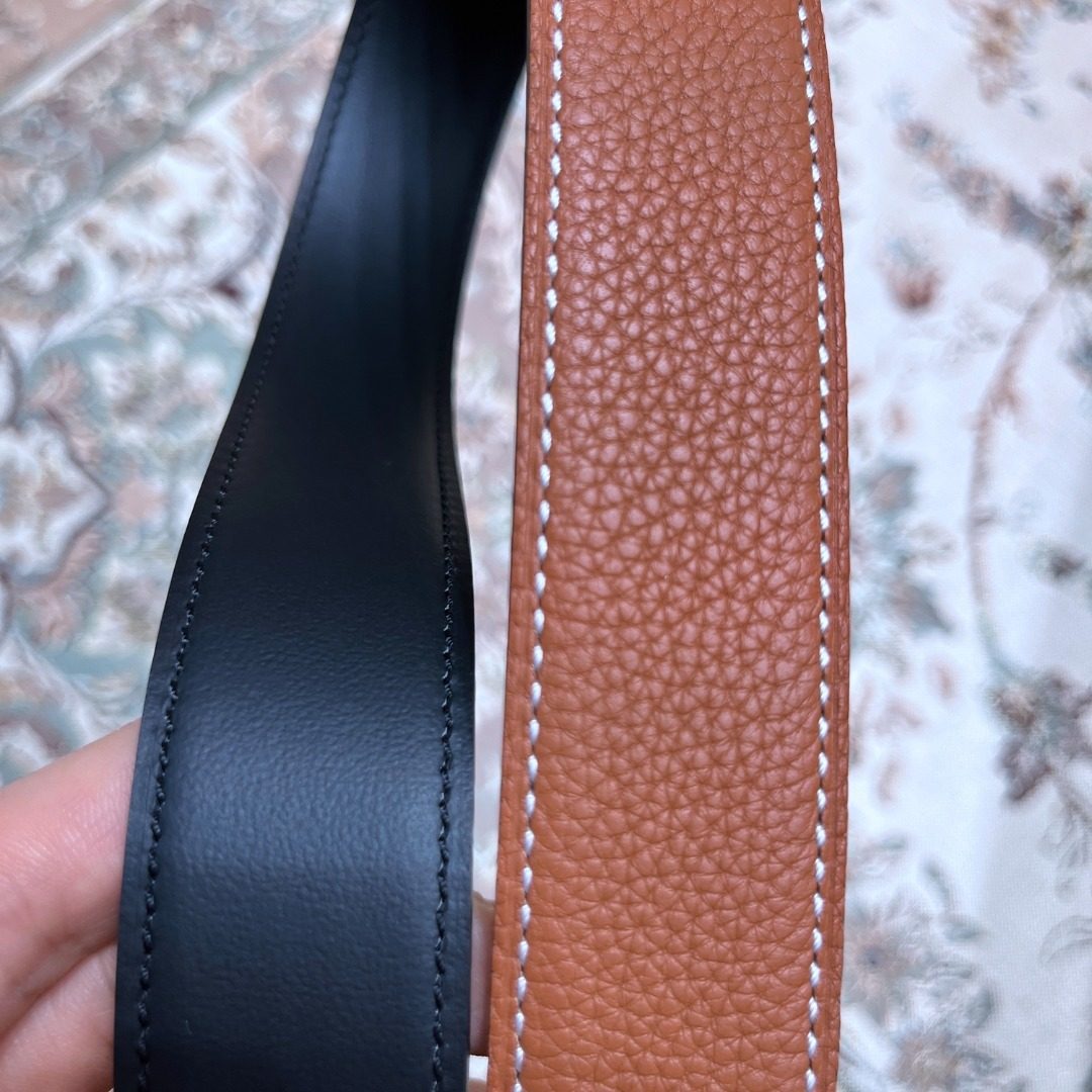 Hermès Reversible Leather Belt
