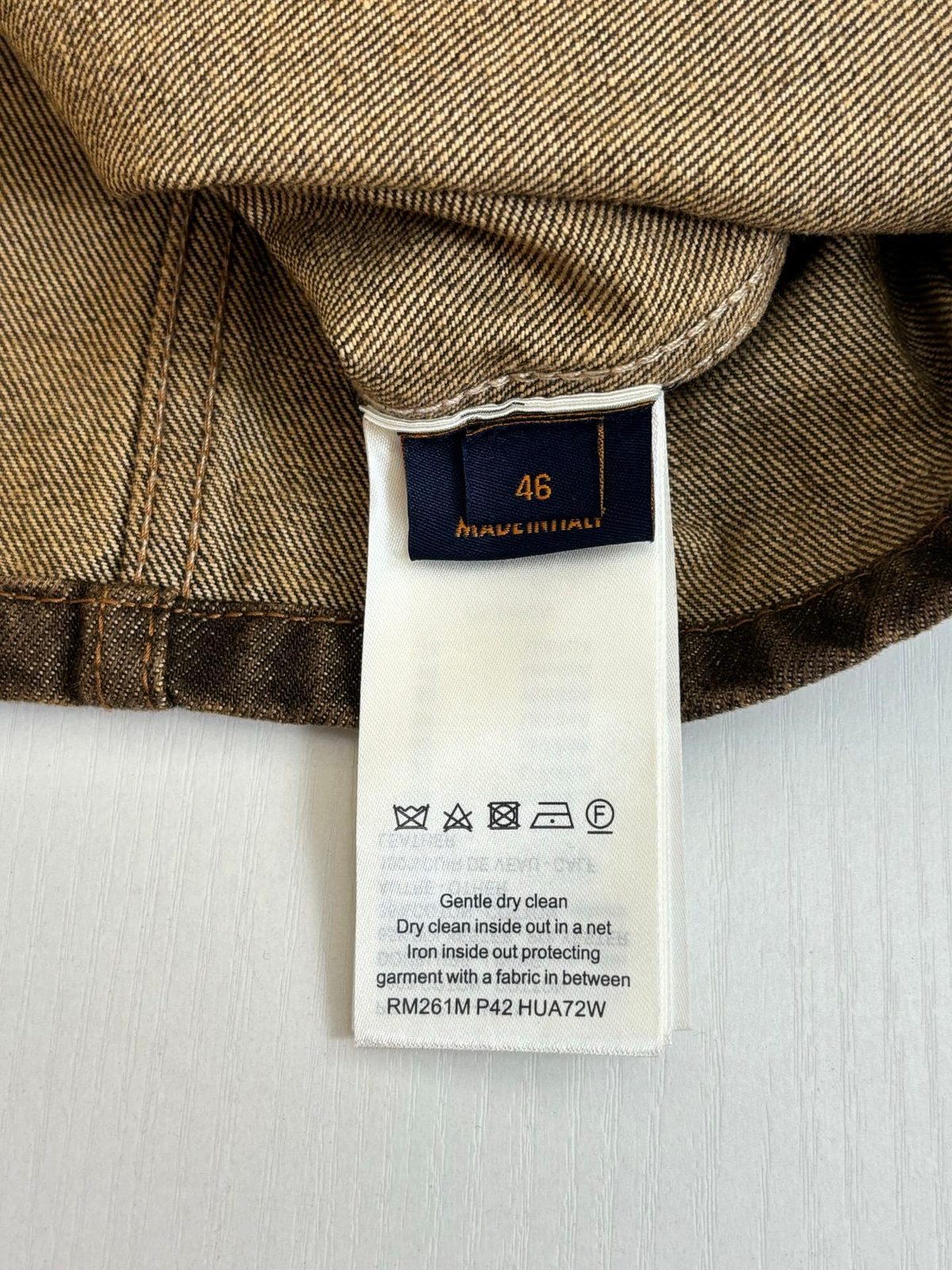 Maison Margiela Brown Denim Jacket