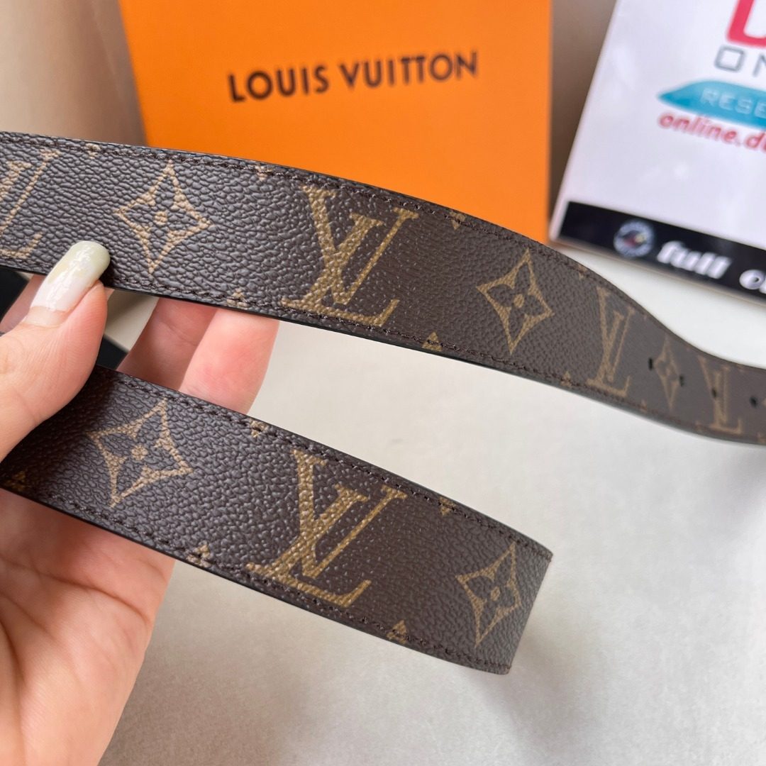 Louis Vuitton Monogram Canvas Belt