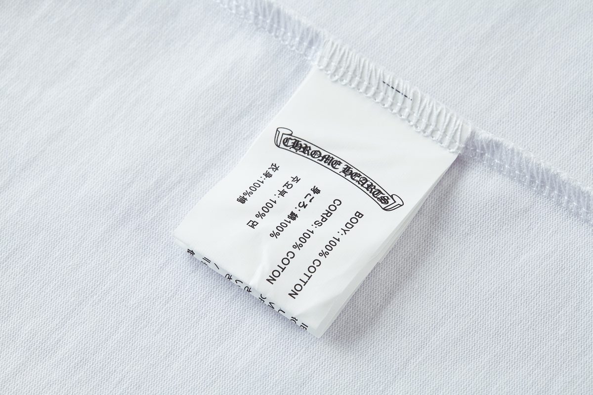Chrome Hearts Pink Logo Short Sleeve T-Shirt