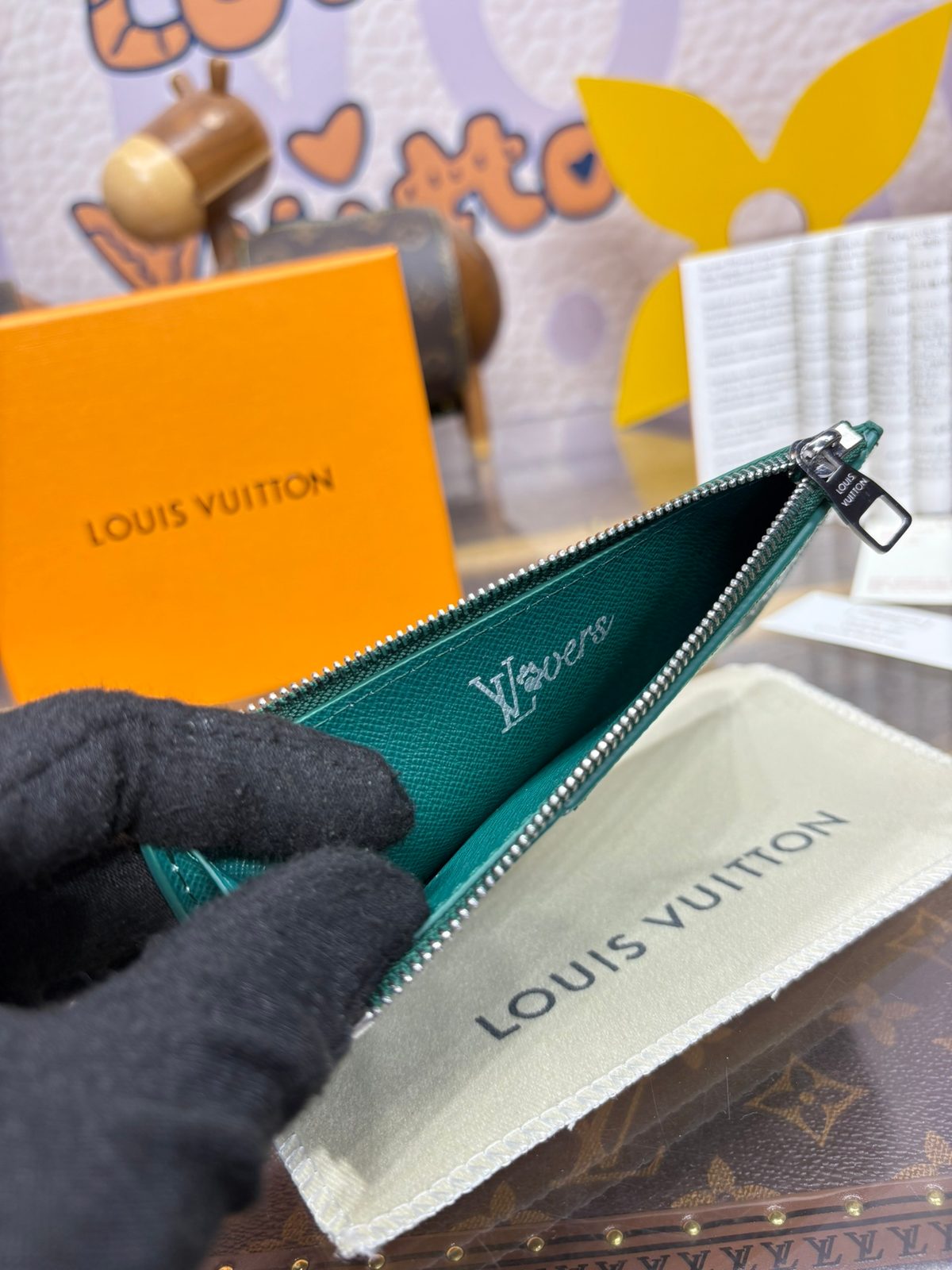 Louis Vuitton Epi Leather Pochette Wallet