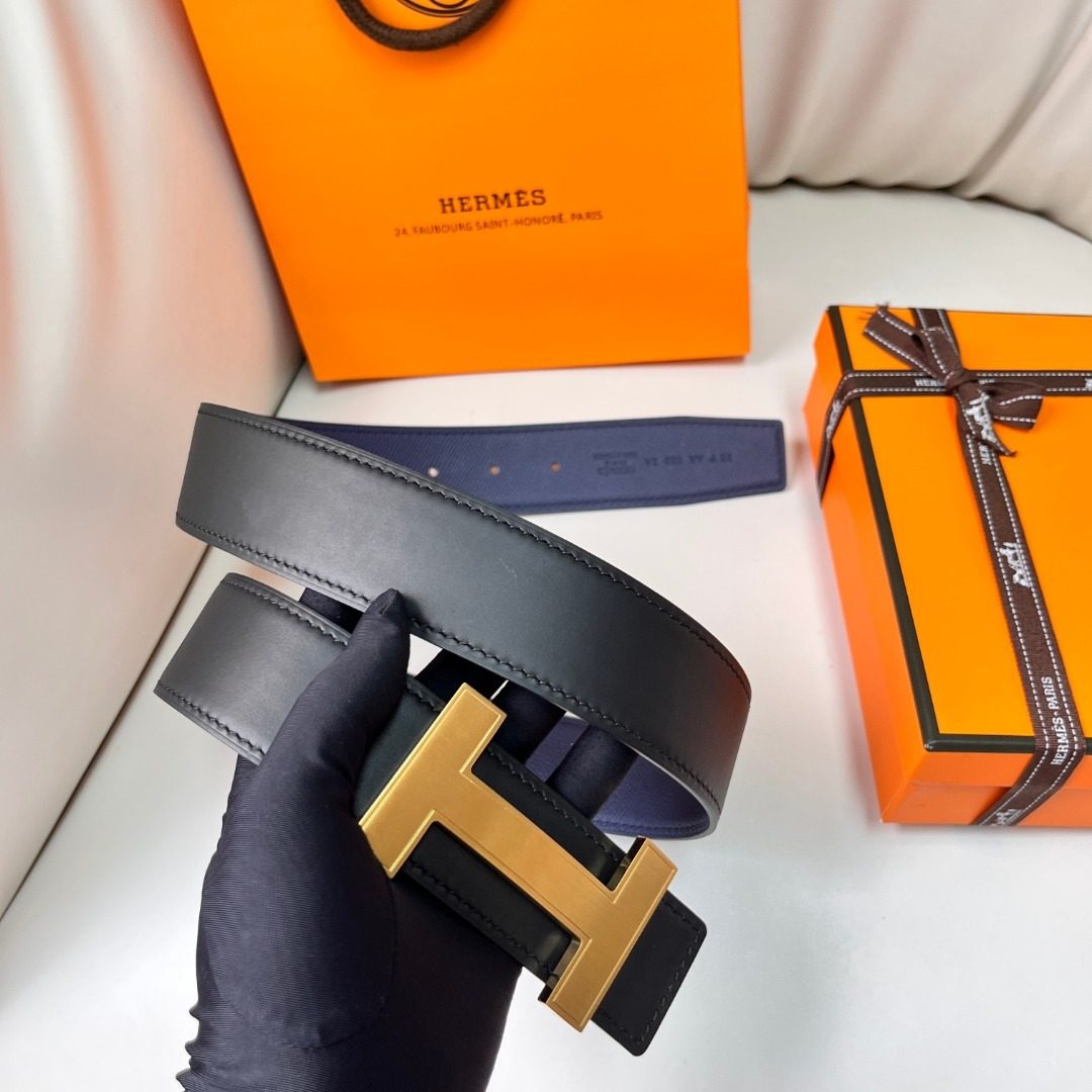 Hermès Constance H Leather Belt