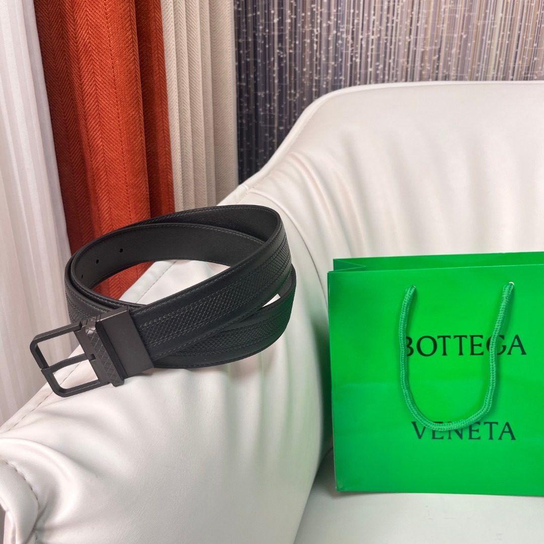 Bottega Veneta Intrecciato Leather Belt