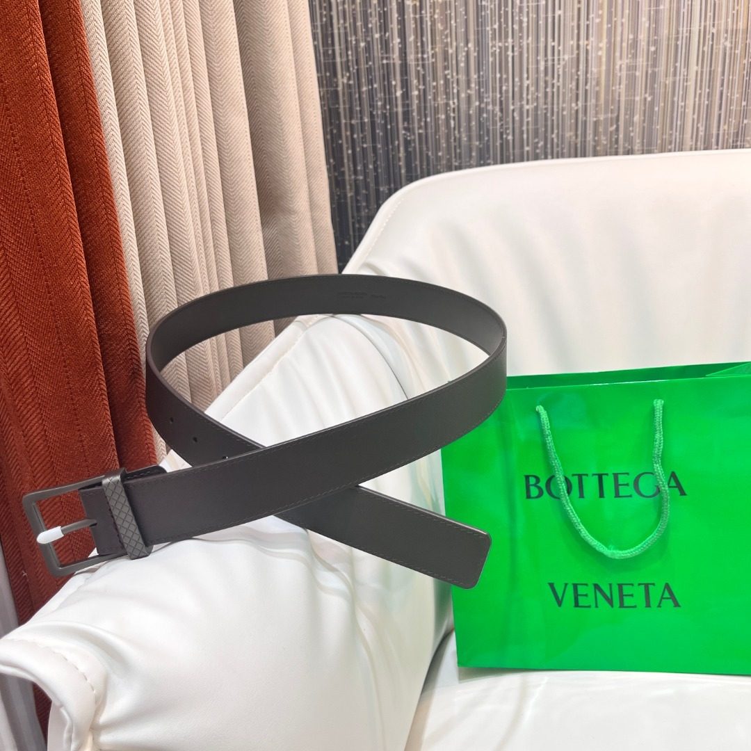 Bottega Veneta Intrecciato Leather Belt
