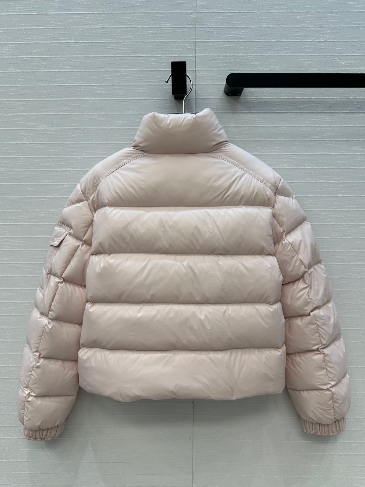 Beige Puffer Down Jacket