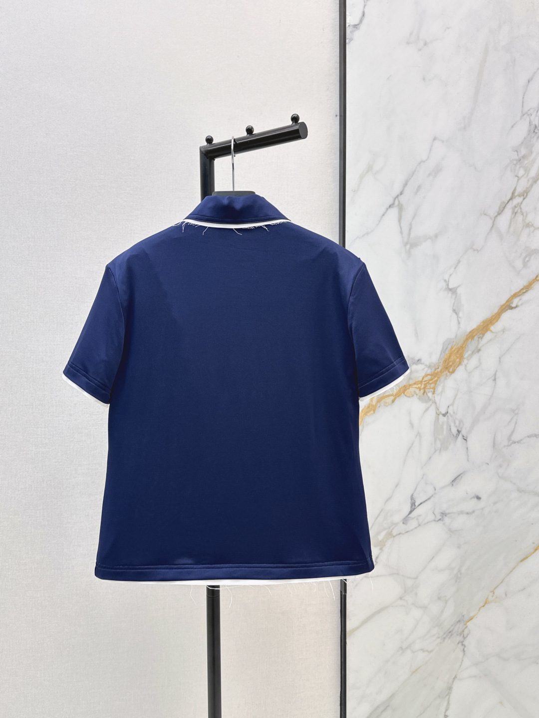 Prada Sport Polo Shirt Navy Blue