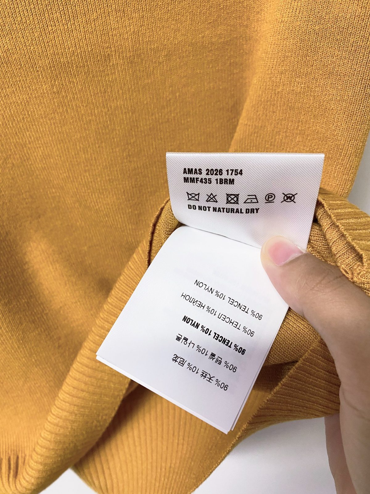 Miu Miu Knit Polo Shirt Golden Yellow