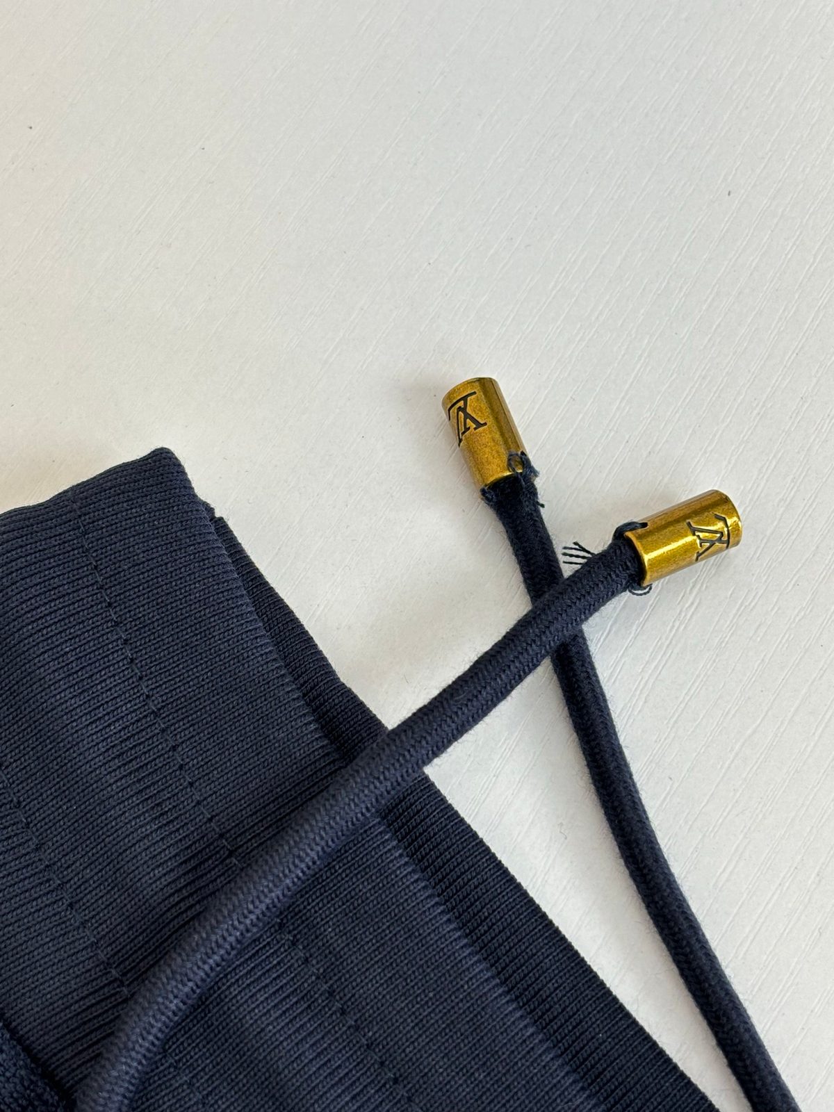 Louis Vuitton Navy Terry Cloth Shorts