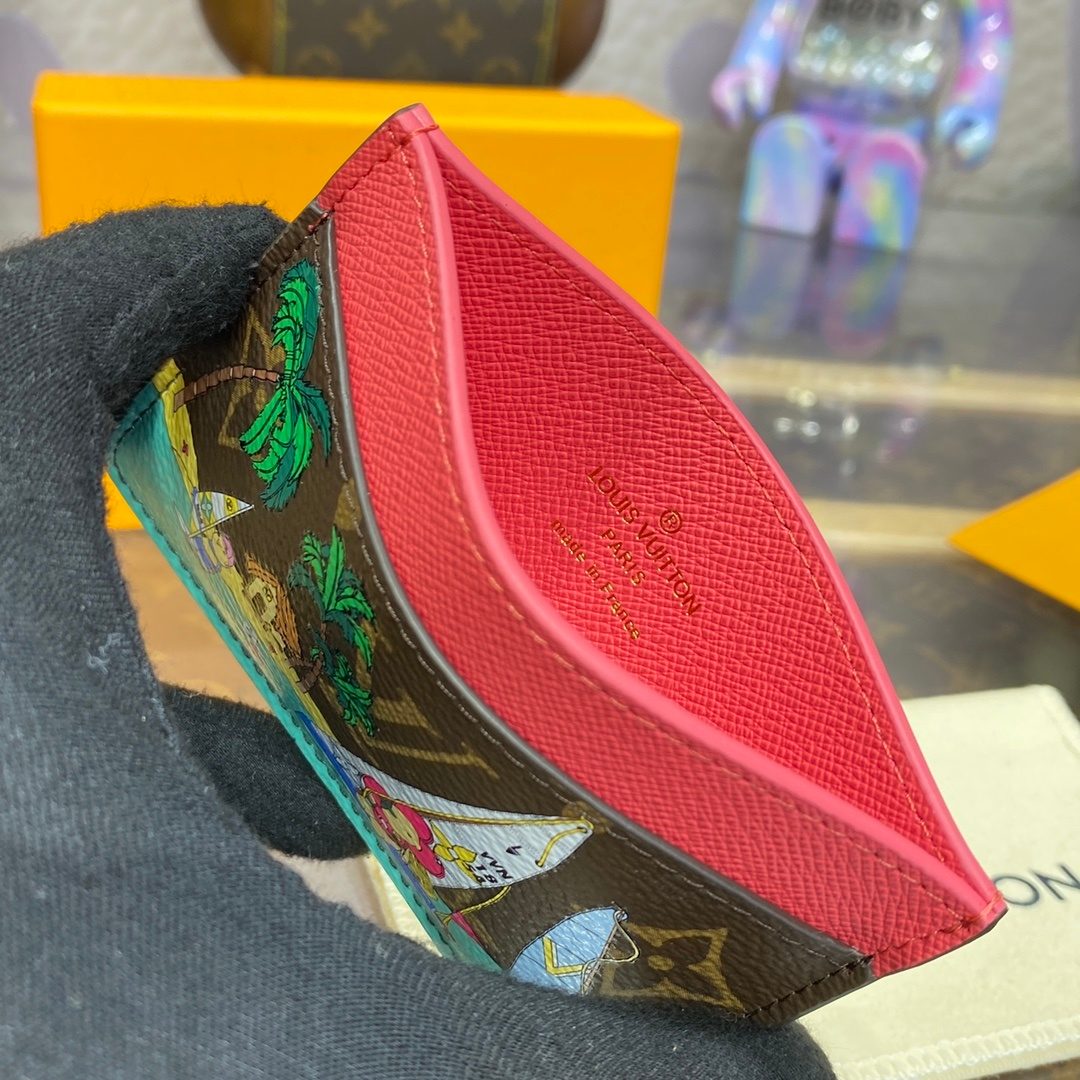 Louis Vuitton Monogram Canvas Pink Zippy Wallet