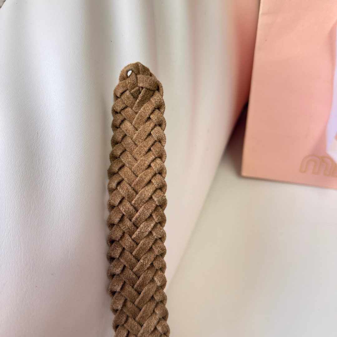 Miu Miu Leather Belt