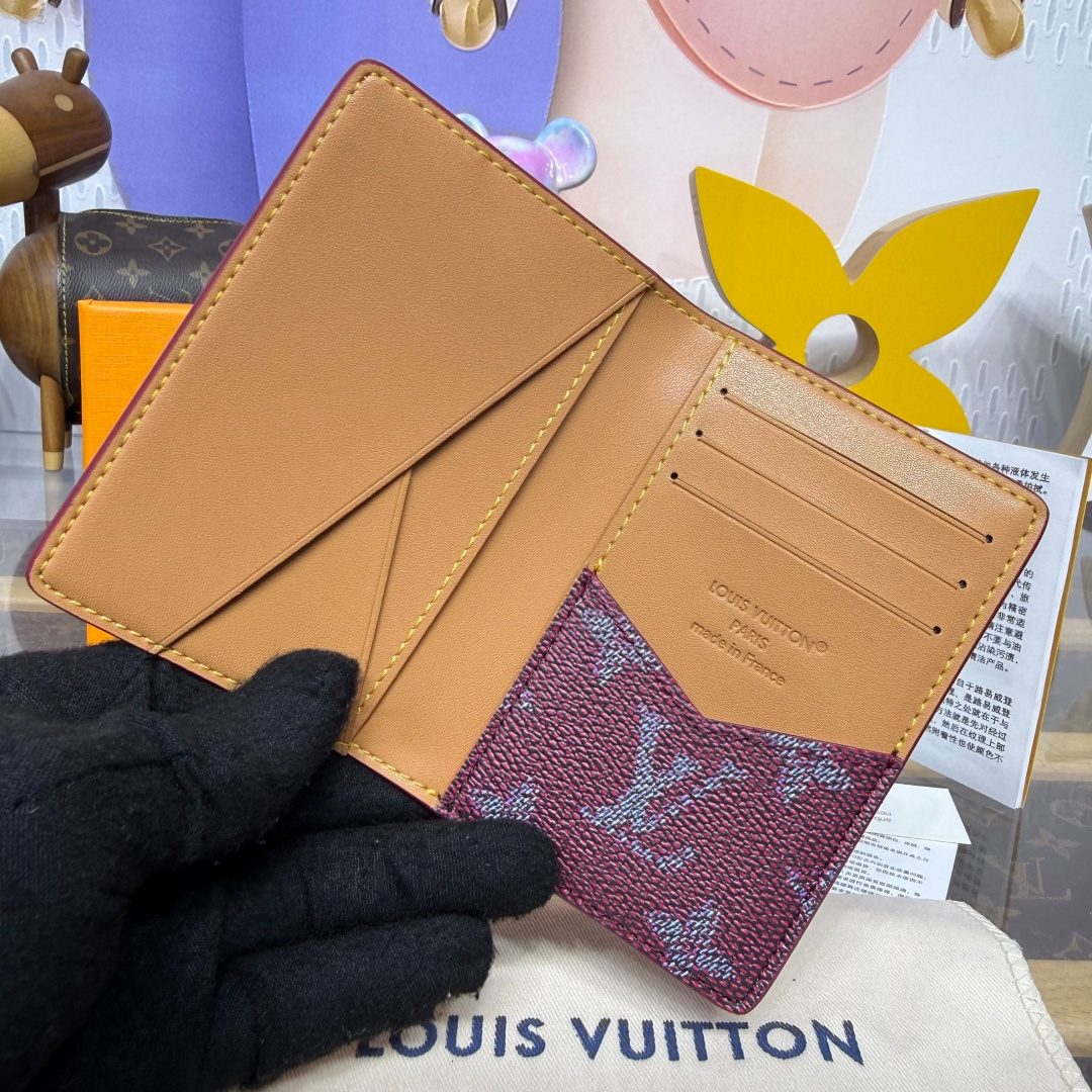 Louis Vuitton Damier Ebene Canvas Wallet