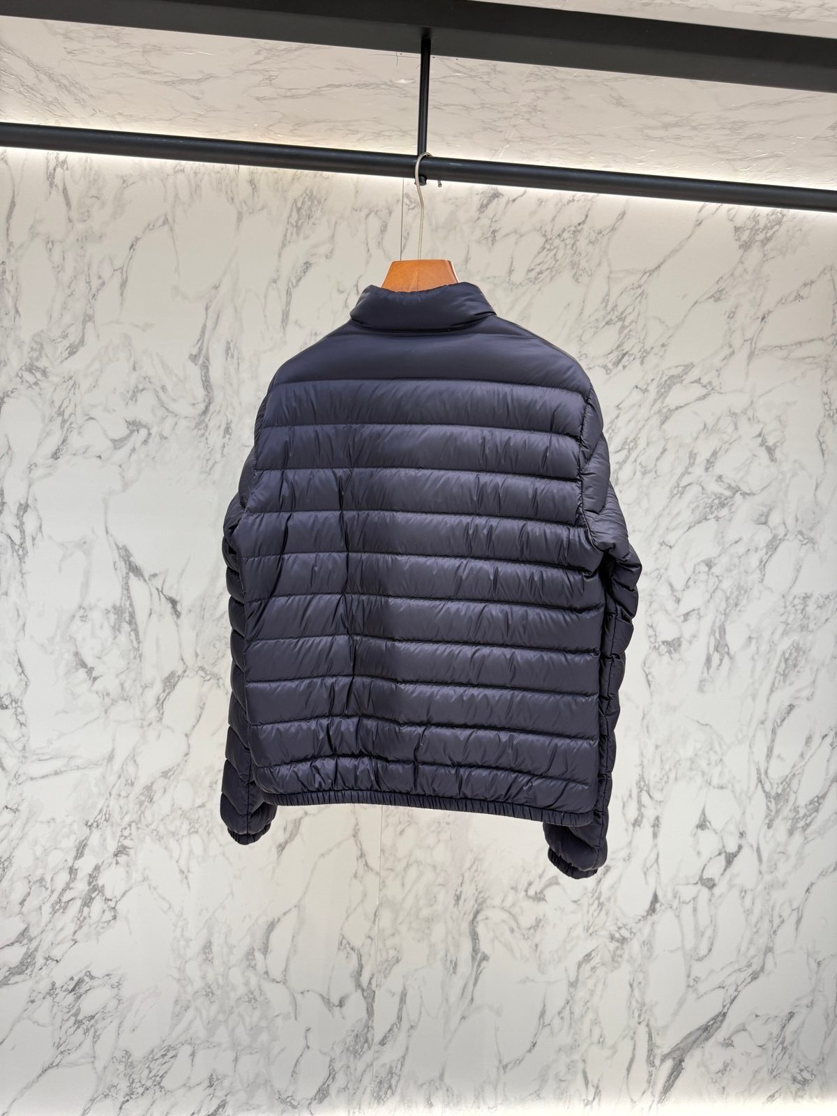 Moncler Navy Down Puffer Jacket