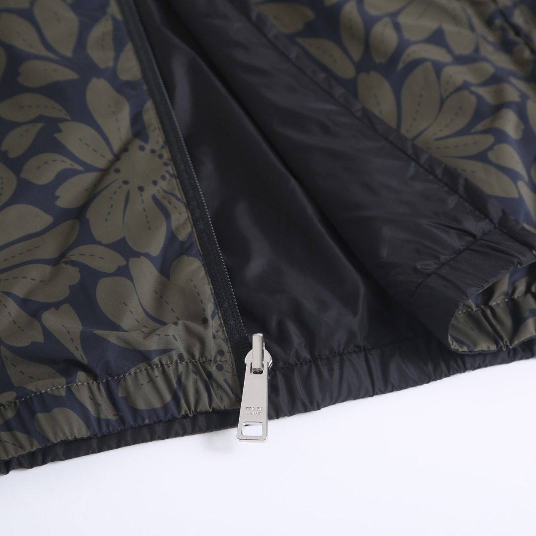 Prada Reversible Standup Collar Jacket