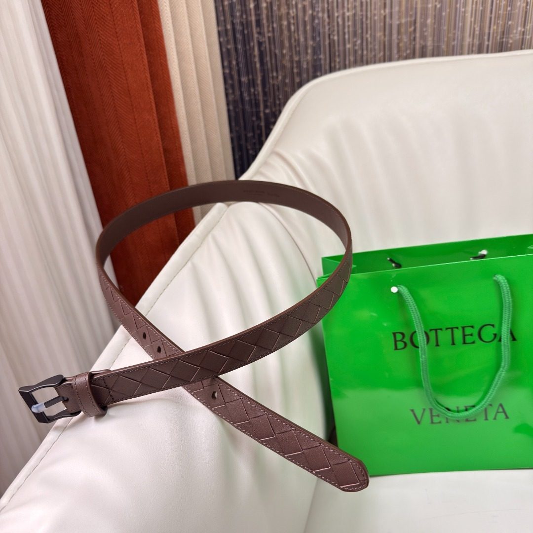 Bottega Veneta Intrecciato Leather Belt