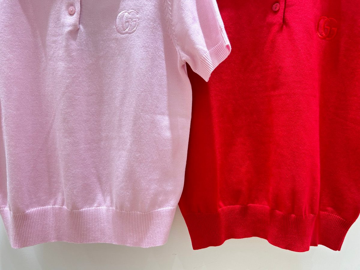 Dior GG Polo Shirt Cotton Knit